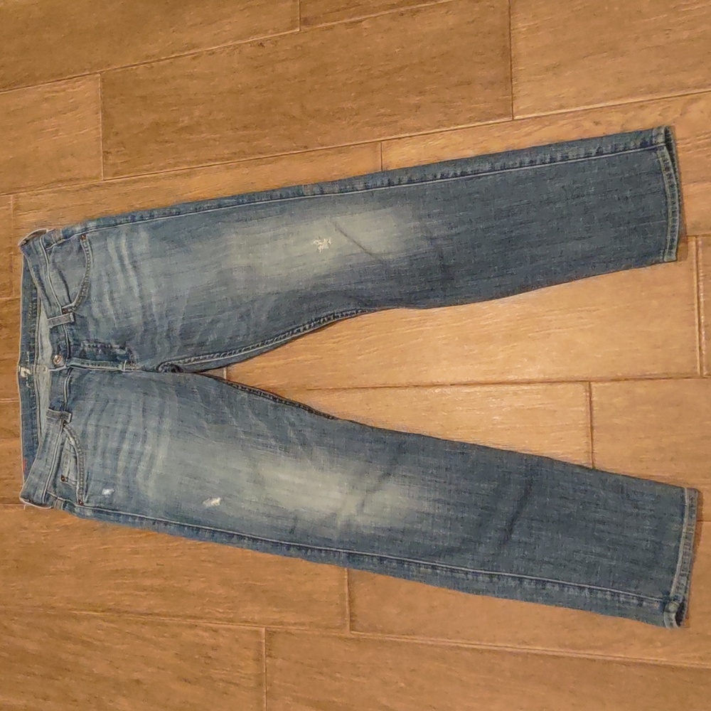 7 For All Mankind Josefina Skinny Boyfriend Jeans